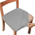 thumbnail image 1 of Feltree High Elastic Chair Seat Covers 2-Pack Soft Comfortable Stain Resistant Slip Proof for Dining Office Chairs 14-18 Inch, 1 of 7