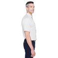 thumbnail image 3 of Harriton Chemise à Manches Courtes en Sergé pour Hommes Easy BlendTM avec Libération de Taches, 3 of 3