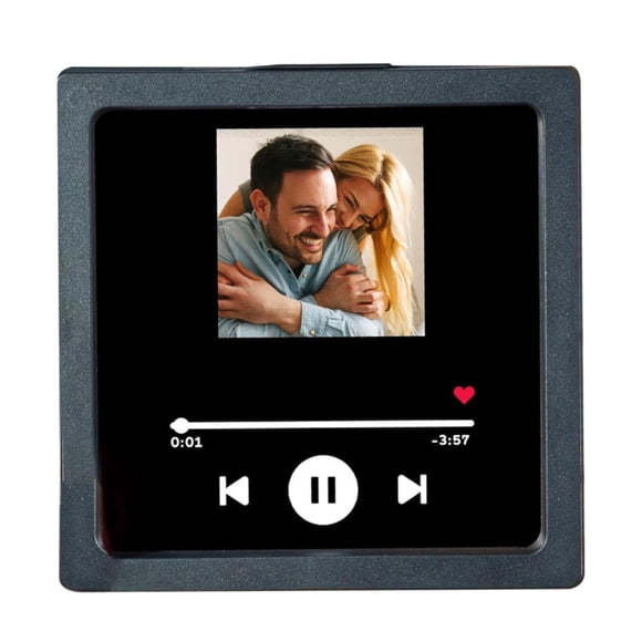 Clearance! SOUFEEL Personalised Photo Magnet Personalised Album Music Fridge Magnet DIY Can Play Songs And Adjust Volume Decoration Gift