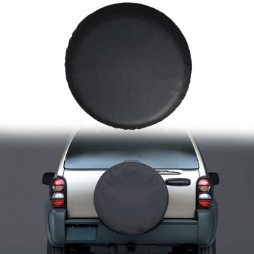 HOARBOEG PVC Leather Spare Tire Cover Imitates Leather Tire Cover Suitable For SUV Trailer Sunscreen Spare Tire Cover