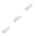 thumbnail image 2 of bedienty Plastic Electric Bag Sealing Machine Portable Handheld 300mAh Kitchen Snack Vegetables Fruits Bread Chips Sealer White 3Set, 2 of 6