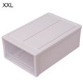 thumbnail image 1 of Household Plastic Transparent Stackable Drawer Storage Box Container Organizer, 1 of 10