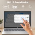 thumbnail image 3 of HP 2025 New 15.6" HD Touchscreen Laptop, Intel i3-1315U, 64GB RAM, 2TB SSD, AI Copilot, HDMI Cable, US Version KB, For Business & Student, Windows 11, 3 of 6