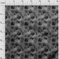 thumbnail image 3 of oneOone Tissu Polyester Spandex Gris Feuille avec Texture Abstraite Matériel de Robe Tissu Imprimé Tissu au Mètre 56 Pouces de Large, 3 of 5