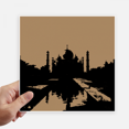 thumbnail image 1 of Anciens Bâtiments Taj Mahal Autocollant Tags Mur Image Ordinateur Portable Decal Auto-Adhésif, 1 of 1