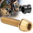 thumbnail image 4 of Filfeel Titanium Alloy Stem Screw Bicycle Stem Set Screw Stem Screws, Road Bike For Bike Handlebar Stem Screws Bicycle Bicycle Disc Brake Clamp Set Screw, 4 of 8
