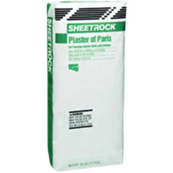 Us Gypsum 380261 Plaster Of Paris 25 Lbs