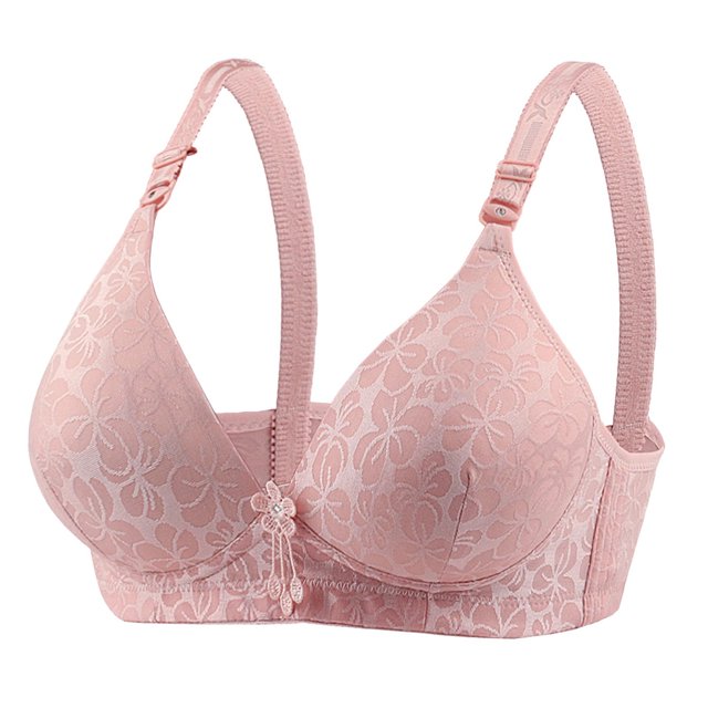 Timegard Bras for Women No Underwire Adjustable Strap Full Coverage High Support Comfort Daily Bralette