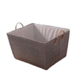 thumbnail image 1 of Jubipavy Clothing Storage Containers Laundry Basket Foldable Laundry Basket Dirty Laundry Basket Protective Sisal Rope Handle For College Dorms Bathroom Bedroom Laundry Hamper, 1 of 6