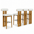 thumbnail image 1 of Renee Tabouret de Bar Moderne d'Intérieur, Ivoire, 1 of 12