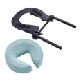 thumbnail image 3 of Milaget Coussin d'Appui-tête pour Table de Massage, Face vers le Bas, Respirant, Portable et Pratique, Bleu Pâle, 3 of 9