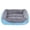 Light blue, variant on Pet Winter Warm Pet Square Bed Pet Supplies Cat And Dog Sleeping Bed