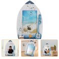 thumbnail image 2 of Wooden Photo Frame Nautical Theme Picture Frame Wooden Photo Holder Ocean Photo Frame, 2 of 8