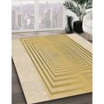 thumbnail image 3 of Ahgly Company Tapis d'Intérieur Lavable en Machine Carré Caramel Brun, 8 Pieds Carré, 3 of 7