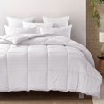 thumbnail image 2 of Puredown® All Season Down Comforter Stripe White, 2 of 5