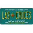 thumbnail image 2 of Nouveau Mexico Las Cruces State Look A Like Metal Plaque d'Immatriculation, 2 of 2