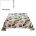 thumbnail image 3 of EGNMCR Flat Sheet Comfortable Bed Sheets With Floral Patterns Mattress Protective Cover Easily To Clean And Maintain Double Or Singles Bed Sheets polyester bed sheet, 3 of 7