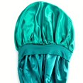 thumbnail image 3 of LNGOOR Silk Double Layer Fitted Sleeping Bonnet with Drawstring Closure - Adjustable Straps  Lightweight  Breathable  and Soft - Perfect for Homecoming  All-Season Wear, 3 of 7