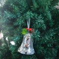 thumbnail image 2 of Christmas Bells Metal Decorative Bells Christmas Bells for Decoration with Rope Silver Bells Christmas, 2 of 5