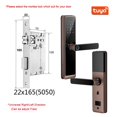 thumbnail image 2 of Biometric Fingerprint Door Lock DB20 Black Smart Lock Tuya App Remote Unlocking Keyless Lock Electronic Door Lock ,More Secure, 2 of 4