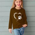 thumbnail image 4 of Birdeem Chemises à Manches Longues pour Filles Chemises à Manches Longues Imprimés Mignons Col Rond Hauts Blouses Décontractées Habillées Vêtements Chemises à Manches Longues pour Filles, 4 of 4