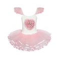thumbnail image 1 of Robe Fille Mignonne Tutu Danse Cœur Rose Fête 6 Ans, 1 of 6