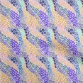 thumbnail image 1 of oneOone Rayon Purple Fabric Abstract Geometric Sewing Material Print Fabric by The Yard 56 Inch Wide, 1 of 4