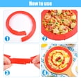 thumbnail image 2 of 2 Pcs Adjustable Silicone Pie Crust Shield, Pie Crust Protector Baking Pie Ring Kitchen Tool Fits 8 inch -12 Inch Pie Plate Dish, 2 of 6