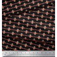 thumbnail image 3 of Soimoi Georgette Viscose Fabric Geometric Small Fabric Prints by Yard 42 Inch Wide, 3 of 3