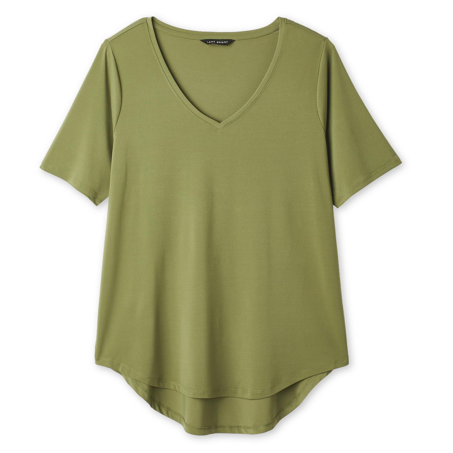 Lane Bryant Women's Plus V-Neck T-Shirt