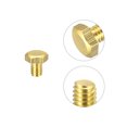 thumbnail image 4 of Unique Bargains Brass Hex Bolts, M4x6mm 10 Pack Fully Thread Grade 4.8 Machine Screws, 4 of 4