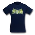 thumbnail image 4 of Batman Distressed Logo Navy T-Shirt-Small, 4 of 4