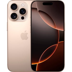 Refurbished Apple iPhone 16 Pro A3083 - eSIM ONLY - (Fully Unlocked) 256GB Desert Titanium (Grade A)