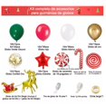 thumbnail image 3 of Décorations de Ballons de Noël, Kit de Guirlande de Ballons en Forme de Bonbon pour Nouvel An, 3 of 7