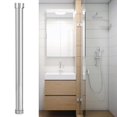 thumbnail image 3 of Shower Arm Extension, Chrome Plated Copper Shower Head Extension Arm Water Outlet Lowers Existing Shower Head, Easy To Install And Durable Shower Pipe Extension For Bathroom 25mm, 3 of 9