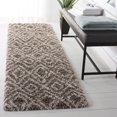 thumbnail image 1 of SAFAVIEH Hudson Augustine Tapis Géométrique Diamants Shag, 1 of 4