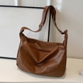 thumbnail image 2 of SLYNSHome Sac Bandoulière pour Femmes en Cuir, Sacs Bandoulière, Sac à Main d'Épaule, Cabas, Sacs à Main pour Plein Air, Randonnée, Vélo, Voyage - Café, 2 of 7