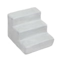 thumbnail image 4 of Bunblic Dog Ramp Stairs Pet Steps Stable for Couch, Sofa, and High Bed Climbing Durable Machine Washable Cover Lightweight Dog Ladder Gray 3 Step, 4 of 8