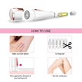 thumbnail image 4 of CHOK Lady Hair Precision Trimmer Women Facial Electric Razor Shaver Remover Kit for Brows Leg Body Painless Removal Hair With Battery Operated, 4 of 9