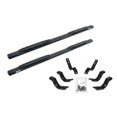 thumbnail image 5 of Go Rhino Nerf Bar 684404787T OEM Xtreme; With Step Pads; 4 Inch Oval Straight; Black Textured Powder Coated; Steel; With Plastic End Caps; Rocker Panel Mount, 5 of 5