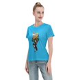 thumbnail image 4 of Women's Basic Short Sleeve T-Shirt Demon Slayer, 4 of 6