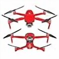 thumbnail image 3 of MightySkins DJMAVPR18-Solid Red Peau pour DJI Mavic 2 Pro Ou Zoom - Rouge Uni, 3 of 4