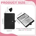 thumbnail image 2 of Uxcell 100 Envelope Challenge Binder, Soft PU Leather Savings Challenges Book with Envelopes Money Saving Binder with Horizontal Insert for Budgeting Saving Expense, Black, 2 of 7