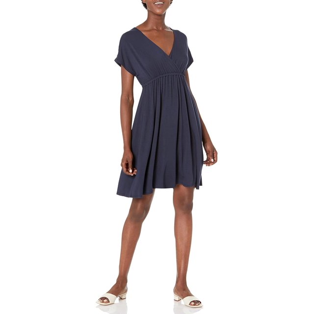 walmart Essentials Robe Superposée pour Femmes Grande Taille_dnu