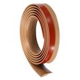 thumbnail image 1 of Unique Bargains Floor Transition Strip 3.3Ft 1 Meter Self Adhesive for Height 3mm Dark Wood, 1 of 6