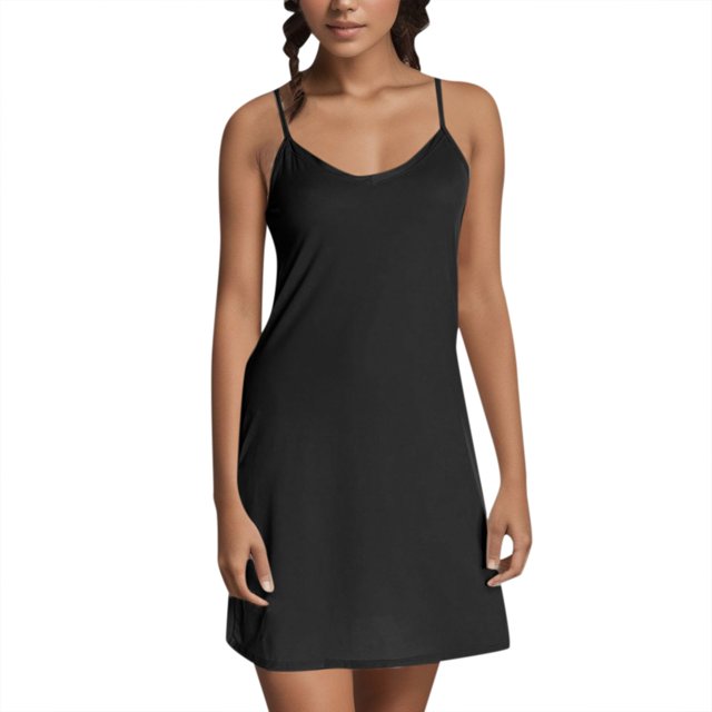 2025 V au-Dessus Femmes Genou Femmes Robes Fête Col Robe Mi-Longue Robe Uni Sans Manches Bohème Mi-Longue pour Femmes