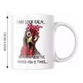 thumbnail image 4 of Riforla Funny Coffee Cat Mug Is The Coffee Backwards 11 Oz Cute Mug Very Funny Cat Print Mug A Glass&Bottle White, 4 of 7