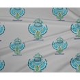 thumbnail image 4 of oneOone Polyester Lycra Fabric Floral Block Print Fabric By The Yard 56 Inch Wide, 4 of 4