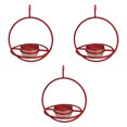 thumbnail image 1 of Transemion 3pack/lot Durable Hummingbird Diet Feeding Device With Attractive Red Base Just Hanging Up Feeder red, 1 of 6