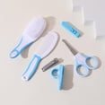 thumbnail image 4 of CJiaWei 6pcs Convenient Daily Kit 6 Pieces For Infants And Children Comfort And With Baby Hair Brush Hair Comb Nail Nail Clipper Cover Nail Scissors And Nail, 4 of 4